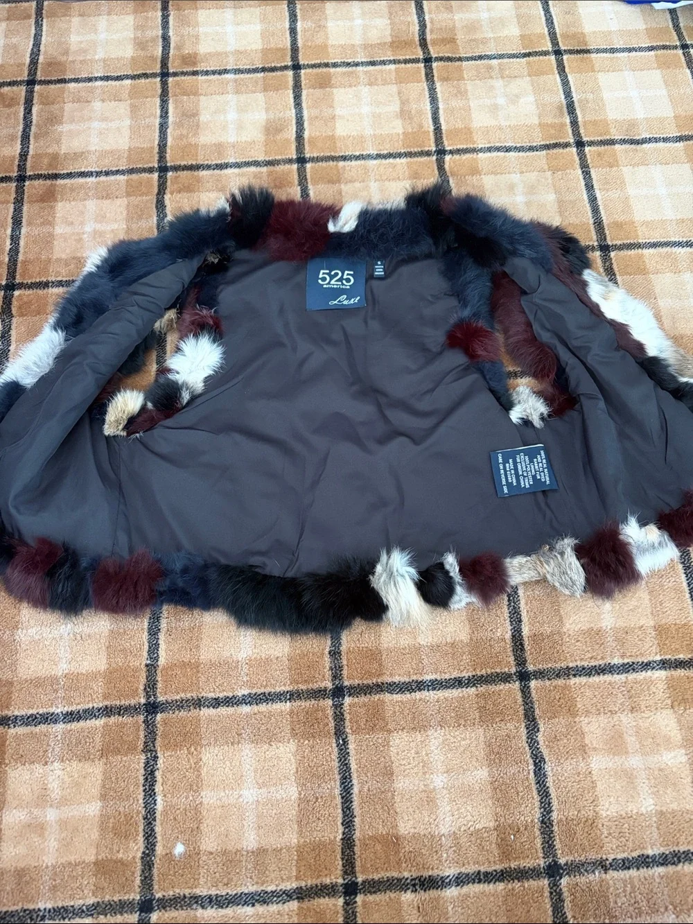 Luxe 525 America Real Fur Coat
